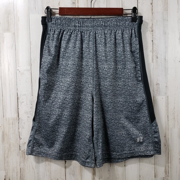 Russell Athletic Other - Russell Youth Athletic Shorts Gray Elastic Drwstrg